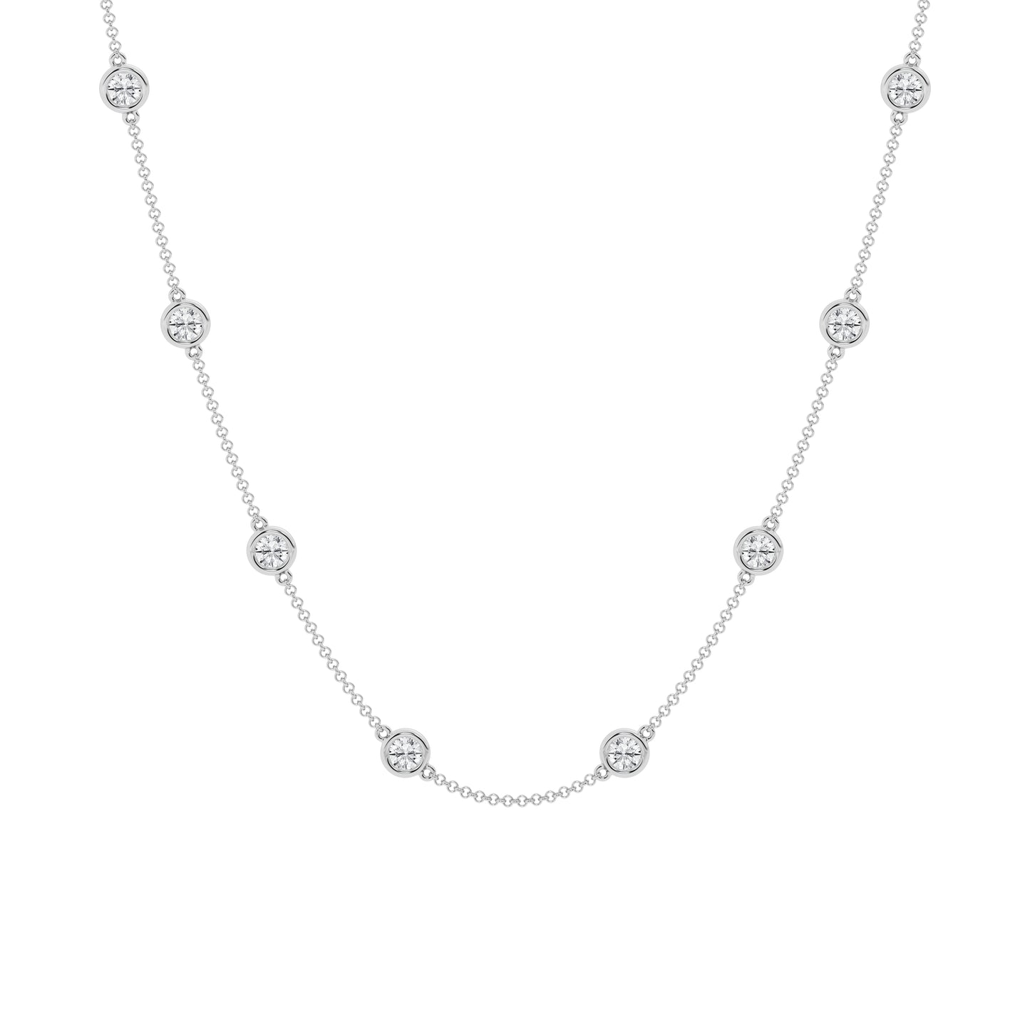 3.00 cttw Diamonds by the Yard Necklace set