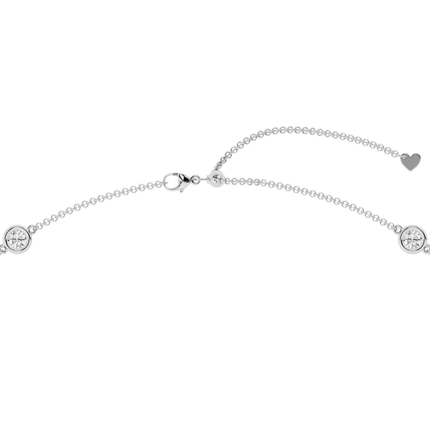 3.00 cttw Diamonds by the Yard Necklace set