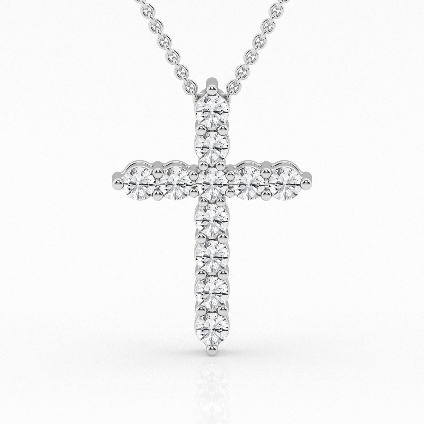 2.00 cttw Cross Pendant