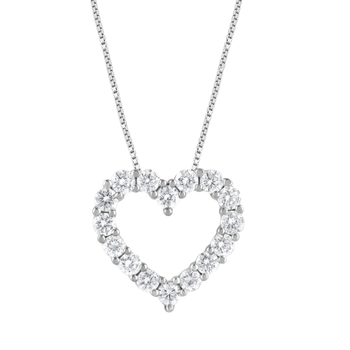 2.00 cttw Beautiful Heart Pendant