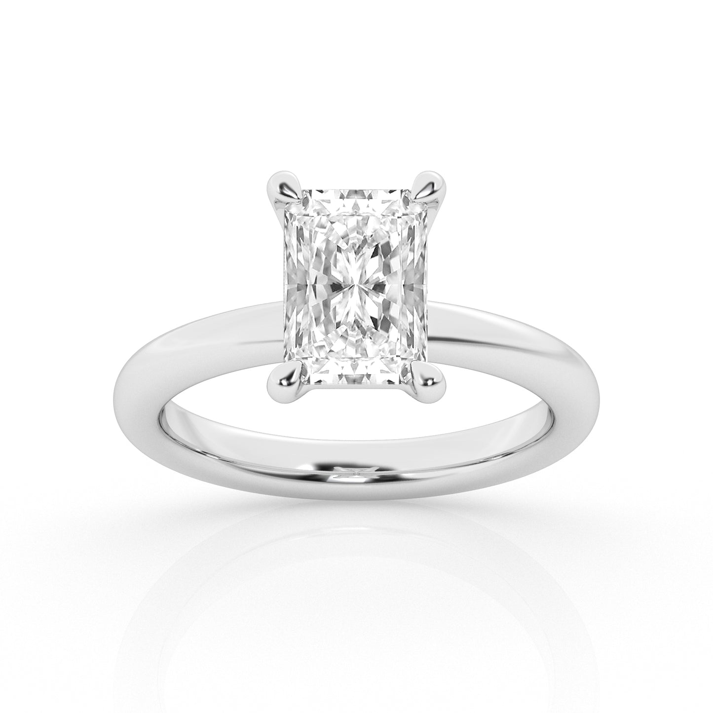 2.00 ct - Radiant  - Solitaire Ring