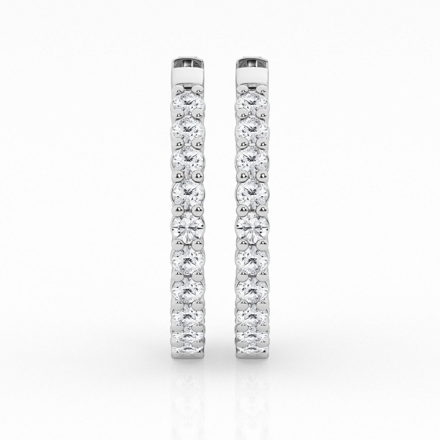 2.00 cttw Gorgeous Hoop Earrings