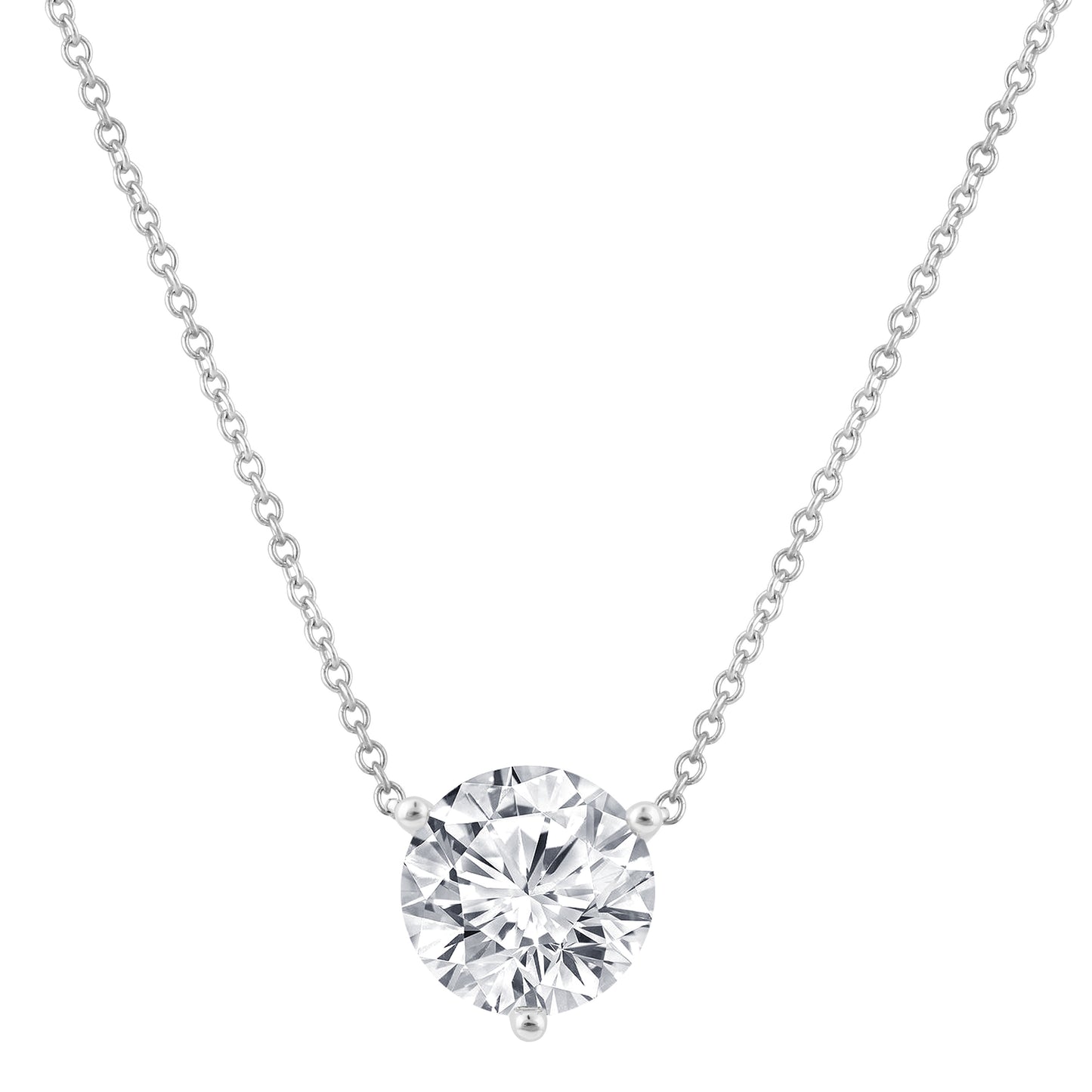 1.00 ct  Solitaire Pendant - Round