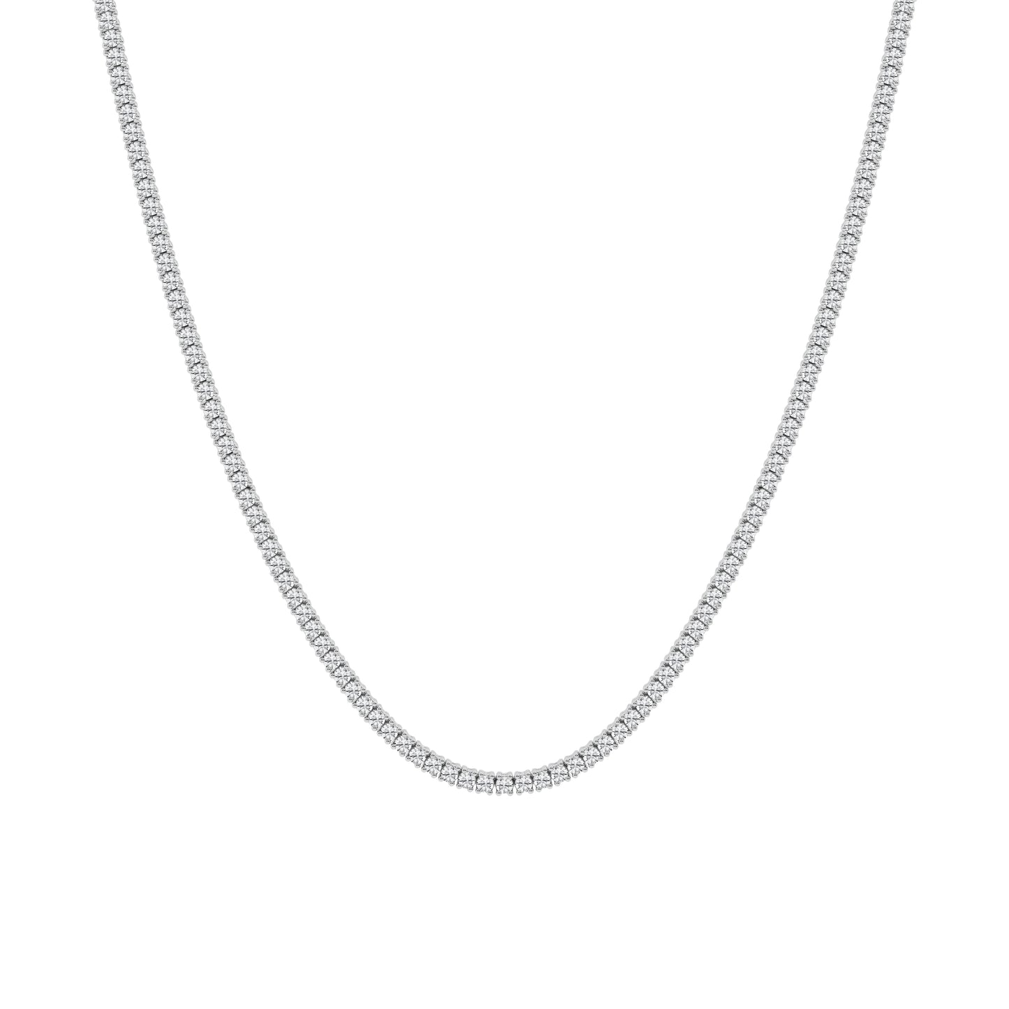 7.00 cttw Tennis Necklace - Round